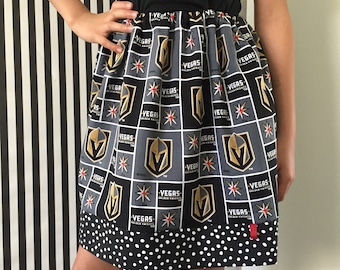 Vegas knights vgk hockey girls skirt clothing dress vegas born cup playoffs fashion stanley cup stone eichel cute stylish sports fan