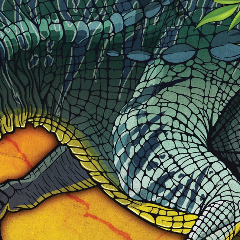 Giganotosaurus Jurassic World Dinosaur Prints Etsy