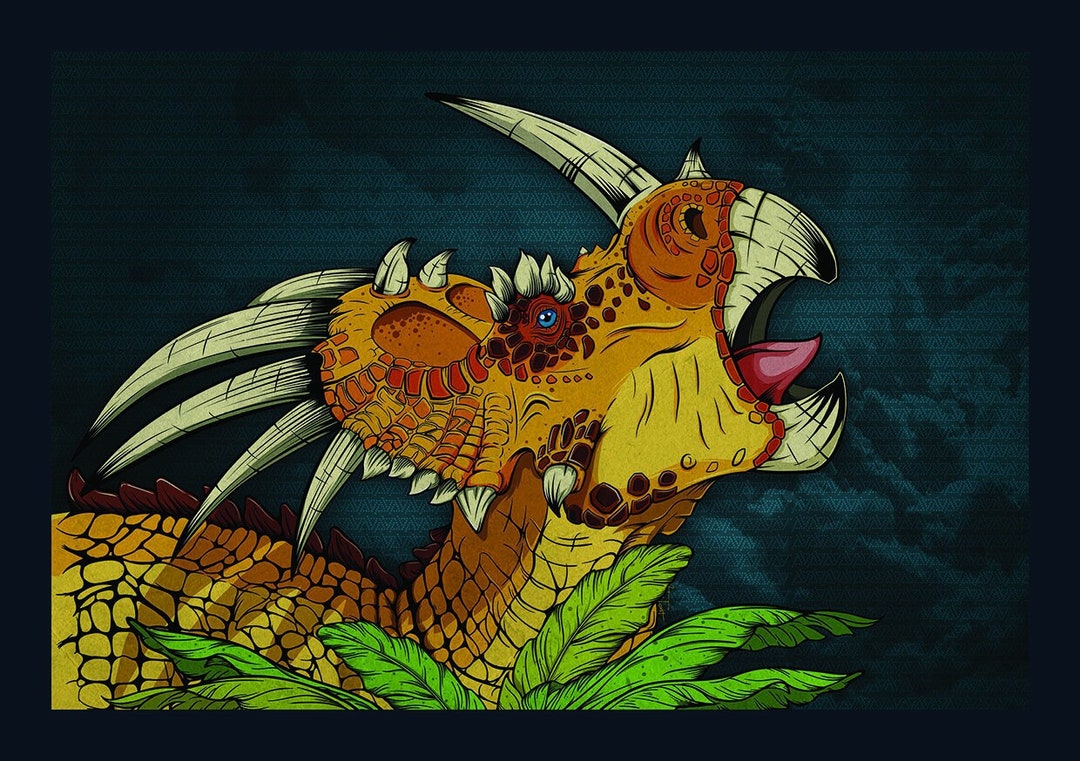 Jurassic World Styracosaurus Dinosaur Instant Digital Prints Etsy