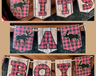 buffalo plaid baby stuff