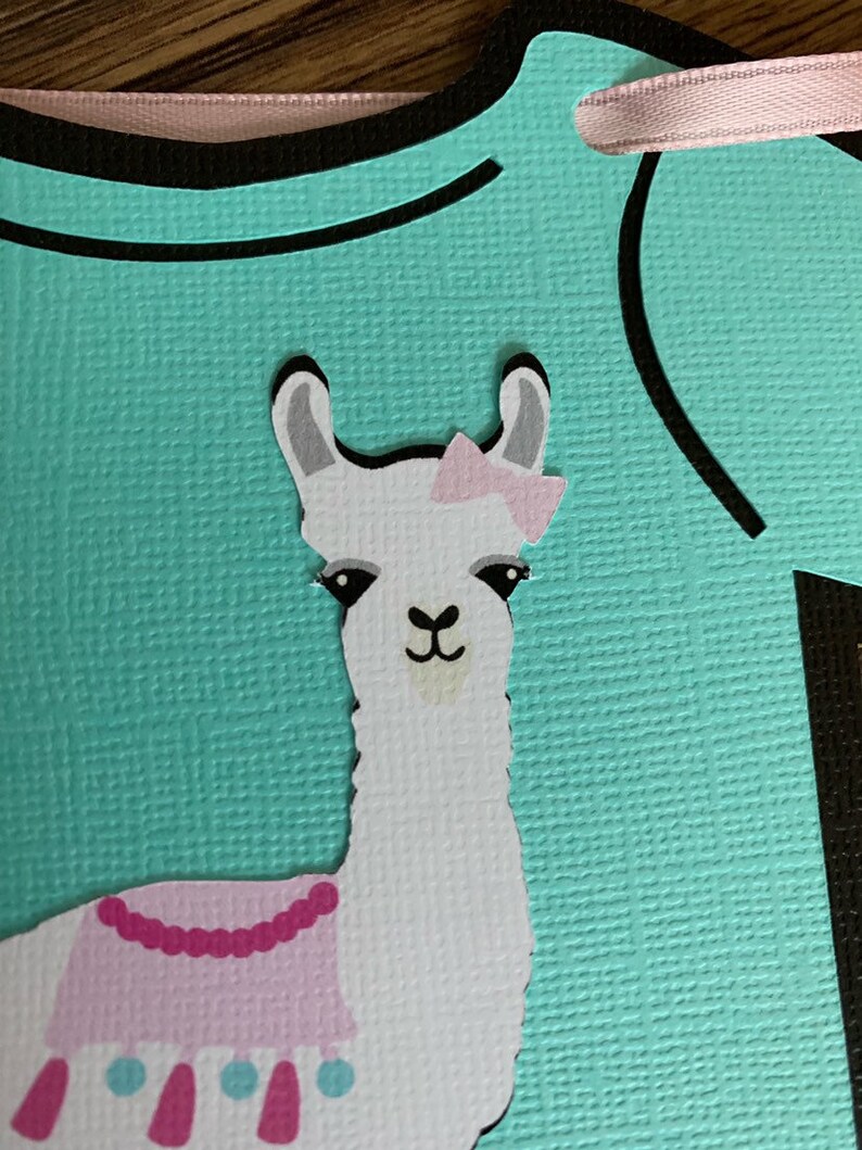 Llama Baby Shower Decorations Its a Girl Llama Baby Shower Etsy