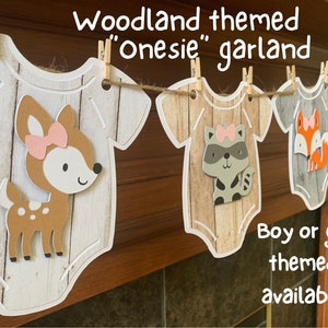 Woodland animal baby shower decorations, Woodland baby shower decorations girl boy woodland themed baby shower decorations, forest animal