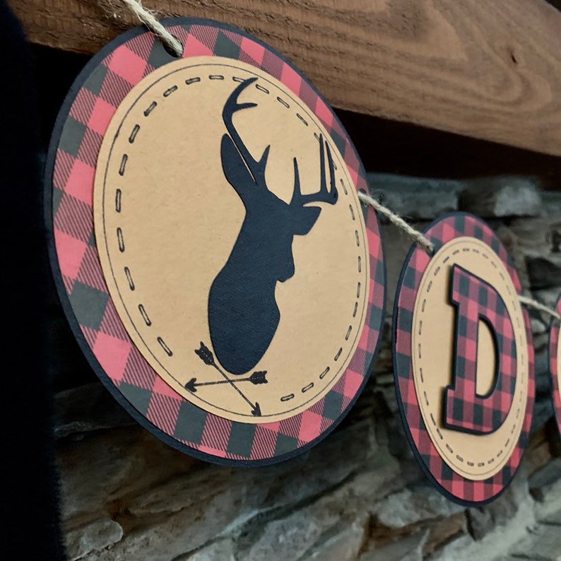 Baby Shower Rustic Lumberjack Hunter Theme It's a Boy Etsy