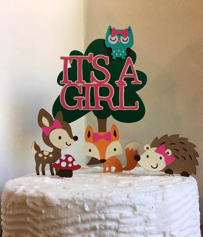 Woodland Baby Shower Caketopper Woodland Baby Shower Cake Etsy Woodland Baby Shower Caketopper Woodland Baby Shower Cake Etsy