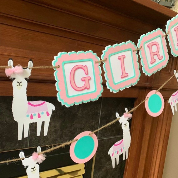 Llama Baby shower decorations Its a 