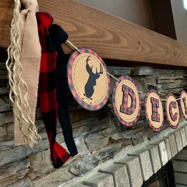 Baby Shower Rustic Lumberjack Hunter Theme It's a Boy Etsy