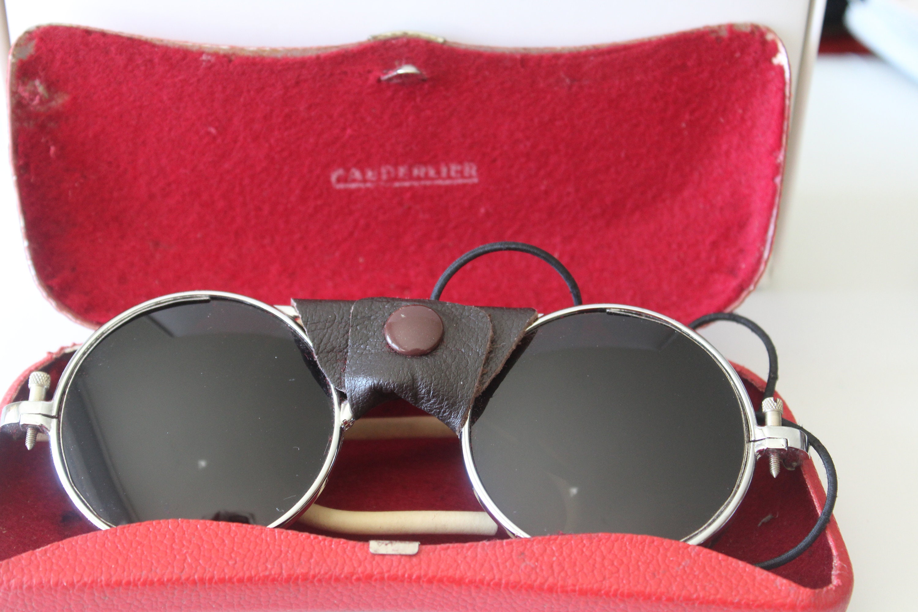 Occhiali da ghiacciaio vintage best sale