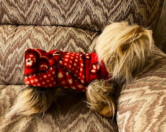 Yorkie Jacket Sewing Pattern: Reversible Dog Vest (PDF Download)