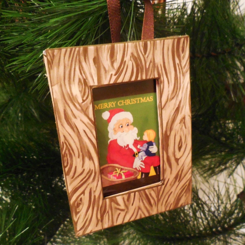 Photo Frame Ornaments Instant 12 Designs 15 Printable Patterns Convertible Pin For 2x3 Photos Tabletop Hanging