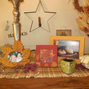 Photo Frame Patterns: Fabric Covered Cardboard Frames (Digital Download) DIY Wedding Nursery Decor Party Table Card Photocard Holder