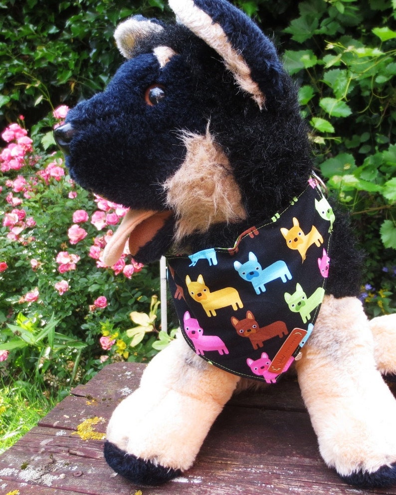 M Hunde Halstuch Hundekragen zum übers Halsband Ziehen zum Etsy