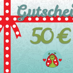 SCHNECKENGRÜNES Gutschein im Wert von 50,- Euro Voucher