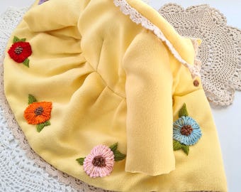 Embroidered Coat for American Girl Doll: 18 Inch Doll Clothes