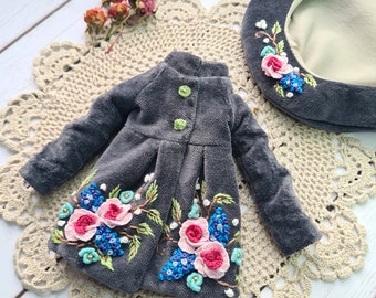Blythe clothes Blythe outfit OOAK blythe doll Custom Blythe doll clothes  Blythe custom OOAK custom blythe doll