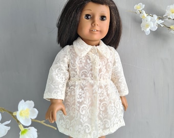 18 inch Doll Clothes: Vintage Style Coat for American Girl Doll