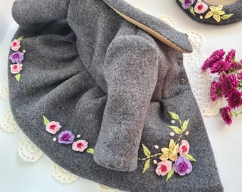 Doll clothes 18 inch, 18 inch Doll clothes, Coat and beret for 18 inch doll,  doll outfit Doll clothing handmade coat for 18 inch doll