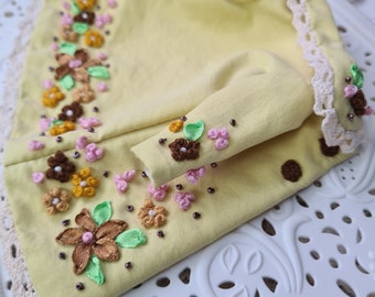 clothes Blythe, Yellow coat for Blythe, clothes Pullip, 12 inch doll clothes