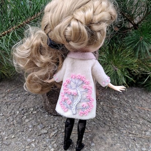 coat for Blythe/ Pullip/ Momoko, clothes for  doll