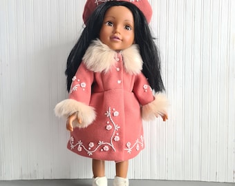 Set 18 inch Doll,  Outfit American Girl Doll, clothes  American Girl Doll, Embroidered clothing 18 Inch Doll