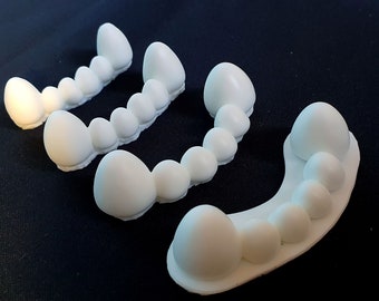 Resin fursuit teeth - optional size