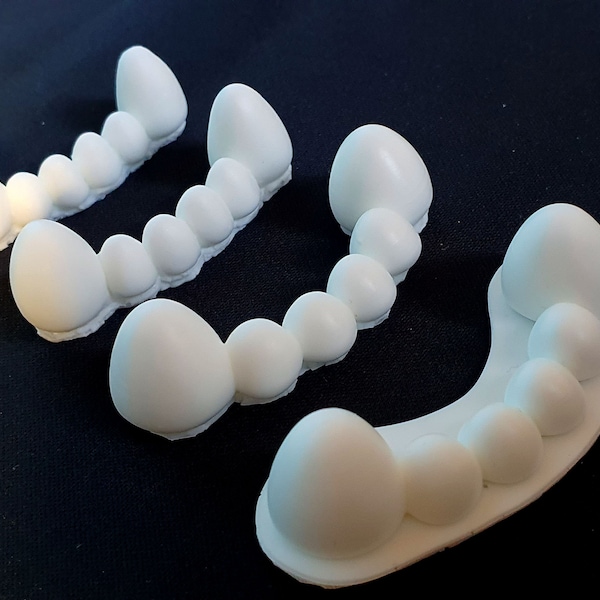 Resin fursuit teeth - optional size