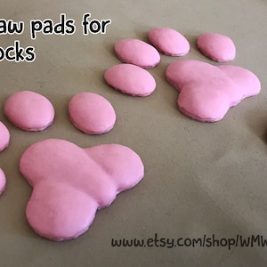 Almohadillas de pata de calcetín de silicona suave, calcetín neko, cosplay