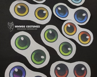 Fursuit eye mesh for 3D eyes