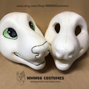 Deer fursuit base made of expanding foam