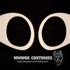 Ébauches d’oeil acryliques 2D pour fursuits - forme B