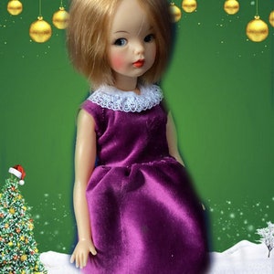 Velvet Plum Outfit for - Sindy , Tammy dolls