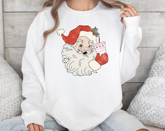 Vintage California Santa Soda Sweatshirt, Comfort Colors, Vintage Christmas, Christmas Sweater Party, Christmas Gift, Sweatshirt for Her