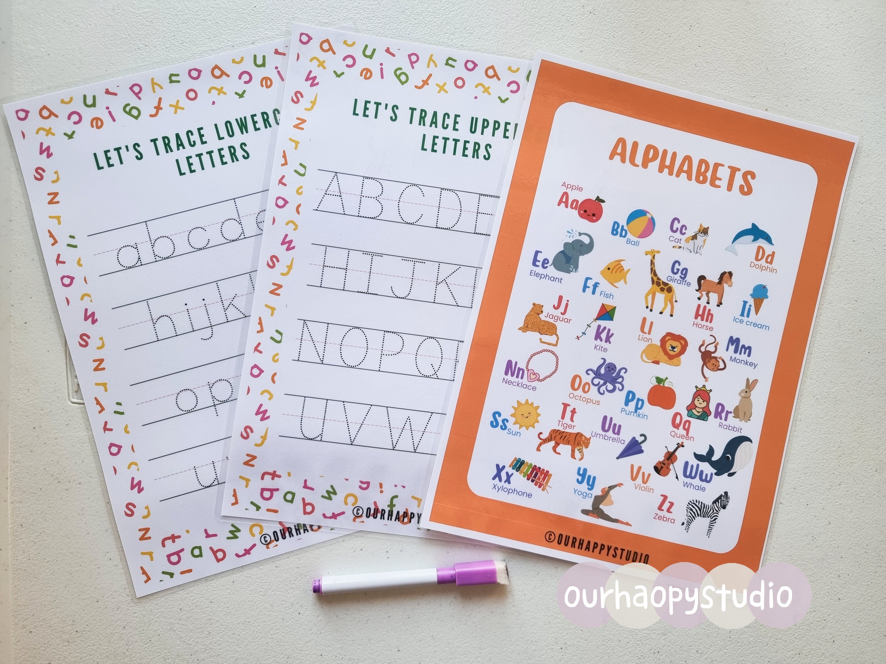 Printable Alphabet Tracing Printable Handwriting Worksheet. ABC