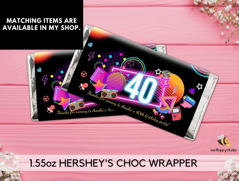 Editable 80s Birthday Party Invitation back to the 80s Neon party glow dance disco 2000s birthday 90s instant download BT03 image 7