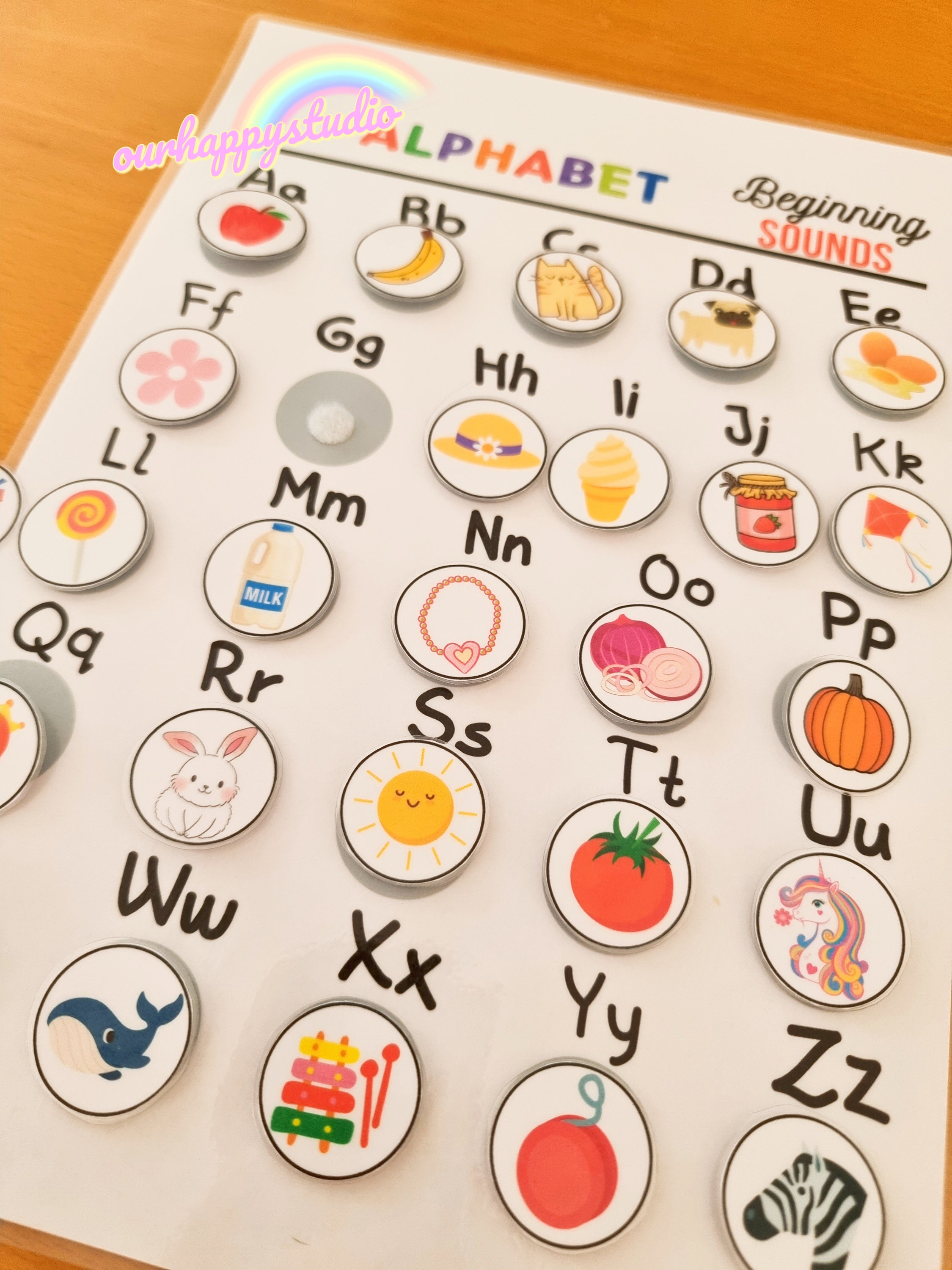 Beginning Sounds Alphabets Learning Preschool Curriculum - Etsy