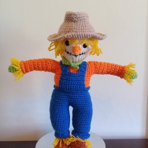 Scruffee Scarecrow Soft Toy PDF Crochet Pattern Only