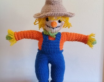 Scruffee Scarecrow Soft Toy PDF Crochet Pattern Only