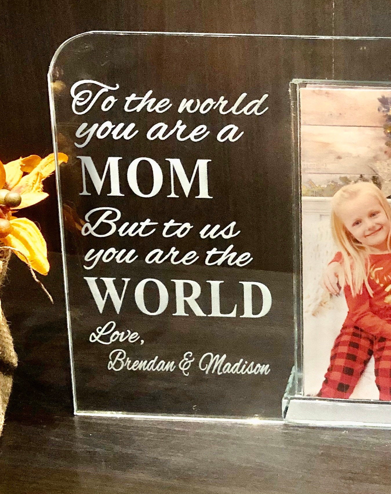 Personalized Picture Frame for Mom Gift for Mom Gift for Etsy Canada