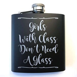 ladies flask gift set