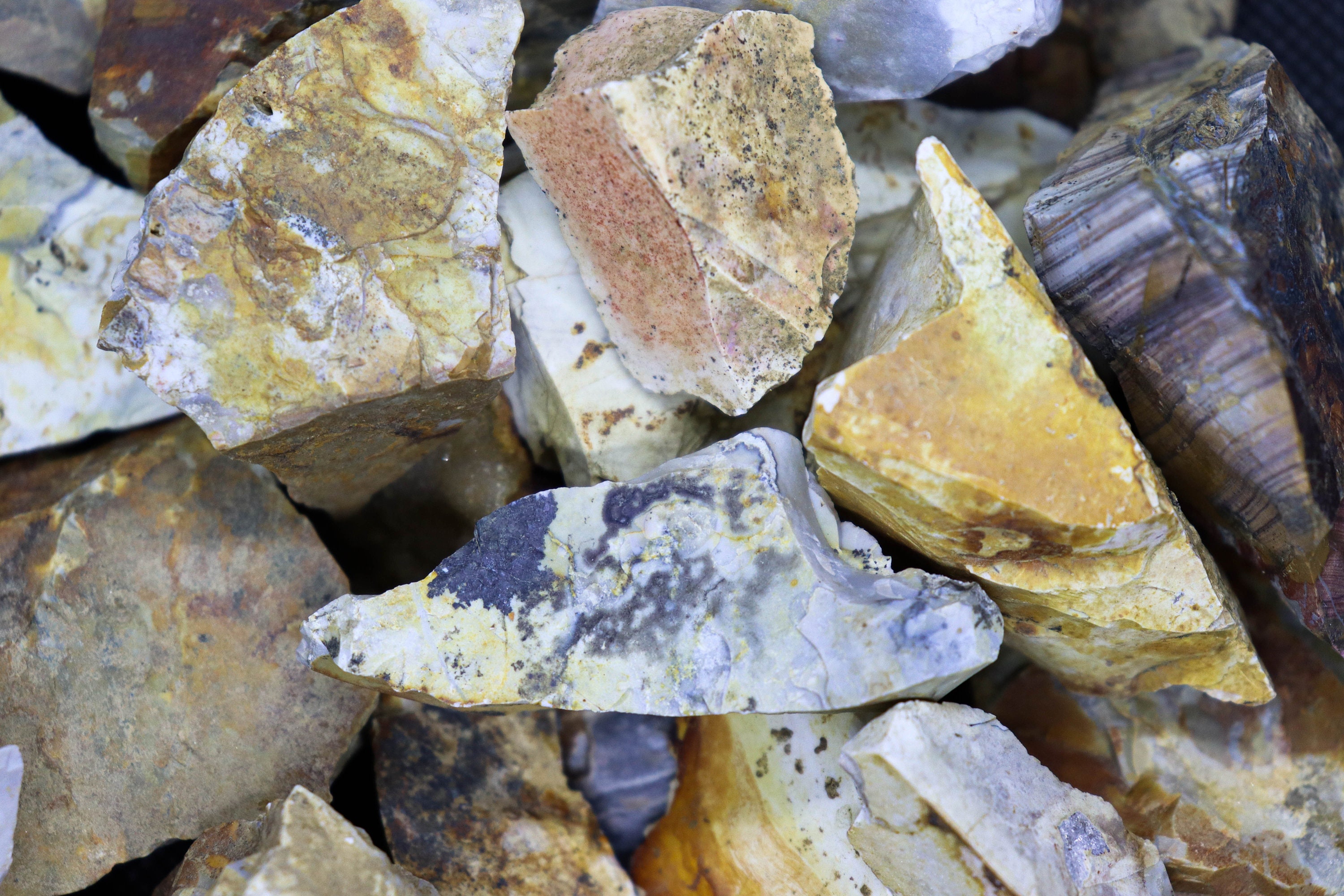 Ohio Flint for Tumbling Lapidary and Crafts Self Collected Etsy