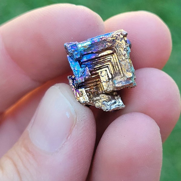 One Mini Bismuth Crystal