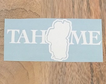 TAHOME Vinyl Decal Sticker