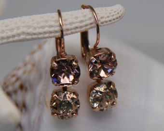 Glam Wedding Jewels, Bridesmaid Earrings, Swarovski Crystal Earrings, Rhinestone Earrings, Glam Earrings, Sparkle Earrings, Gifts For Women