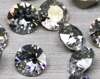 Oostenrijkse kristalchatons blauw kap: 8 mm SS39 XIRIUS verijdeld