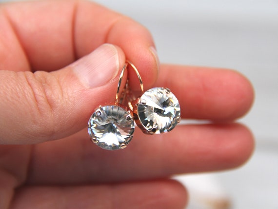 Orecchini Gema con cristalli gialli - SWAROVSKI - Luxury Zone