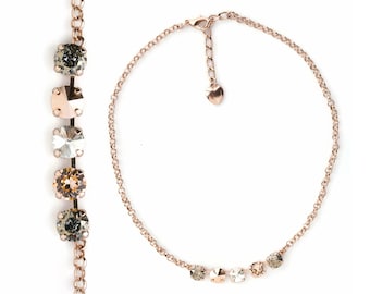 Swarovski-kristallhalsband: Eleganta brudsmycken med strass