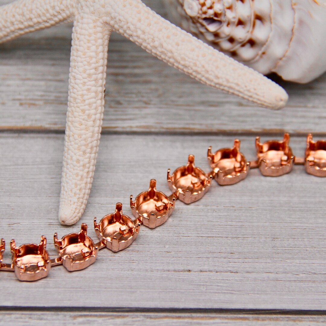 39ss Cup Chain Bracelet Base 15 Settings, Diy Bracelet Making, Bracelet