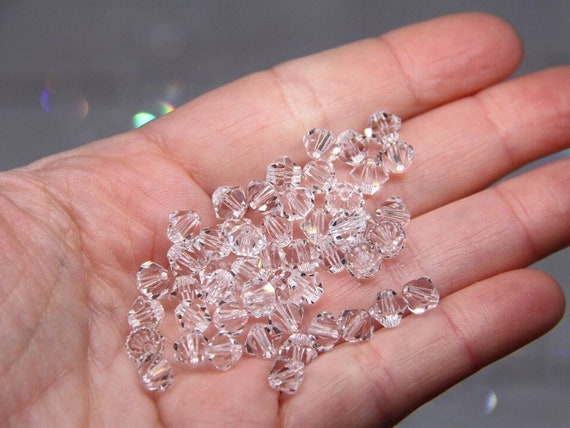 Preciosa Clear Crystal Beads, Preciosa Crystals, Preciosa Beads, Rondell  Crystal Beads, Jewelry Making Kit, Wholesale Beads, Bulk 6mm Beads 