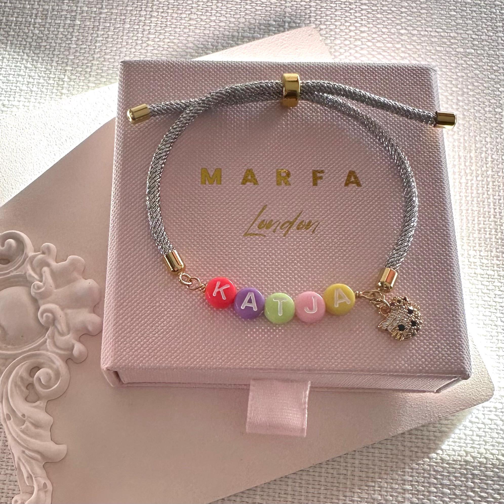 Bracciale Per 8° Compleanno Ragazza - Perline Colorate Regolabile, Con Biglietto E Confezione Regalo, Ricordo Speciale