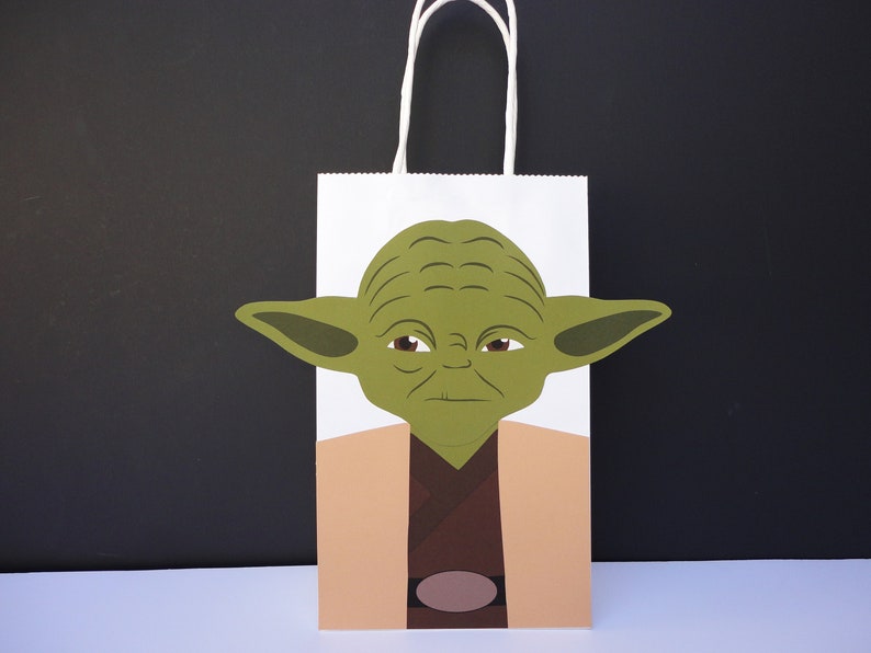 Star Wars Favor Bags Star Wars Goody Bag Star Wars Goodie Bags Star Wars Printables Star Wars Treat bags DIY Star Wars Party StarWars