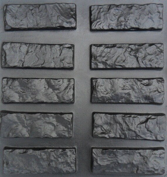 Plastic Molds For The Manufacture Of Artificial Stone Old Etsy